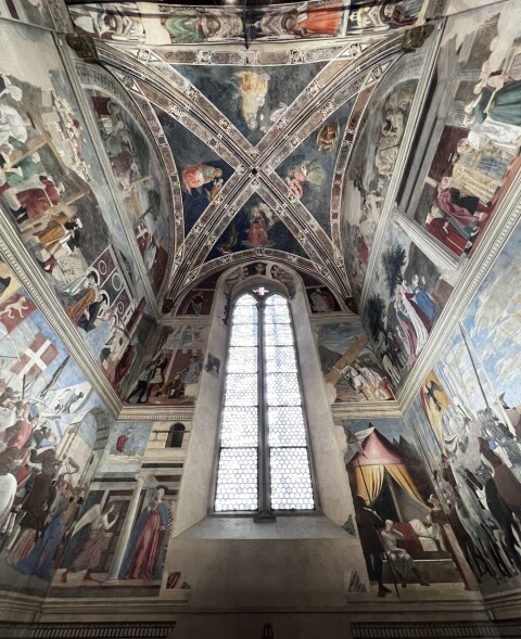 Basilica di San Francesco Arezzo foto Jeroen Huijsdens