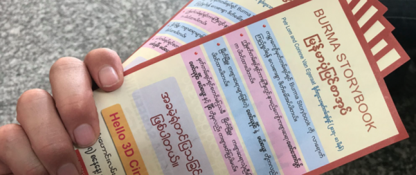 Internationaal succes Burma Storybook slim voorbereid