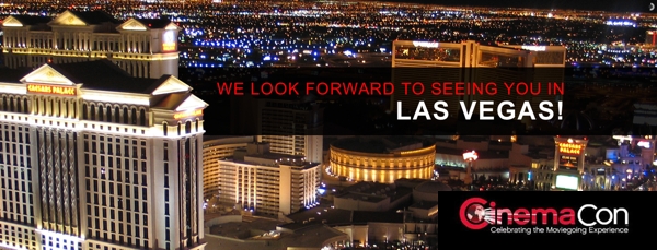Bioscoopvakbeurs CinemaCon in Las Vegas van start gegaan