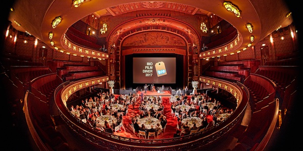 BIO Filmdiner in 'het mooiste restaurant van Amsterdam'