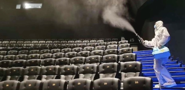 Chinese bioscooporganisatie maakt handleiding voor heropenen bioscopen