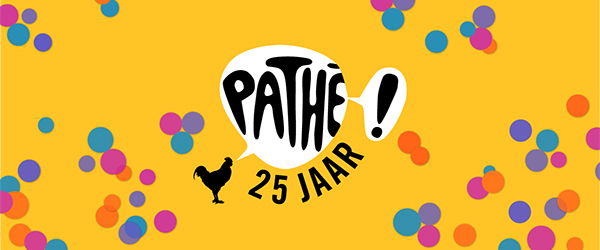 Pathé Nederland bestaat 25 jaar en dat wordt gevierd!