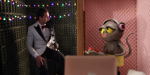 Douwe Bob en Lee Towers in De grote Hummimummi Kerstspecial