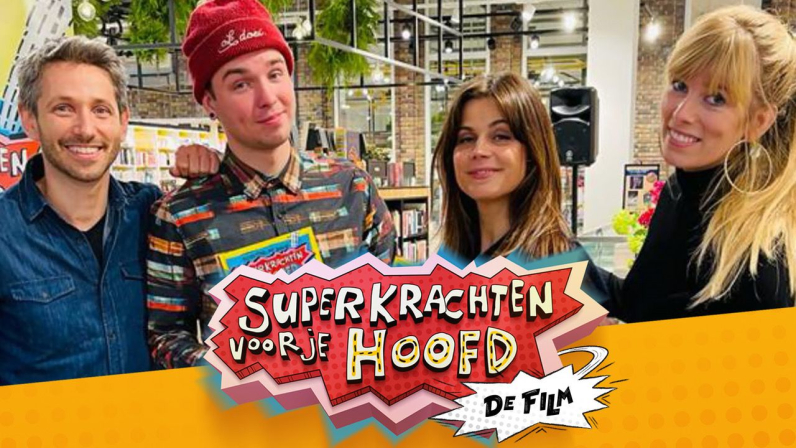 Opnamen Superkrachten voor je hoofd van start