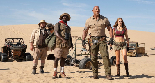 Jumanji 2 domineert US boxoffice met sterke opening