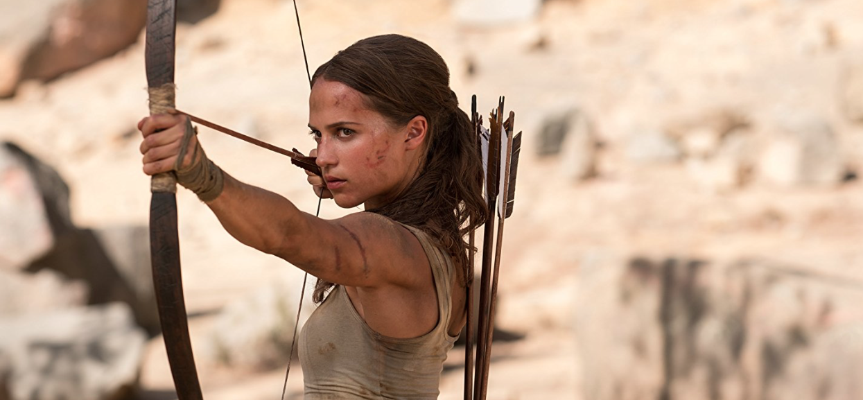 Tomb Raider maatje te klein voor Black Panther