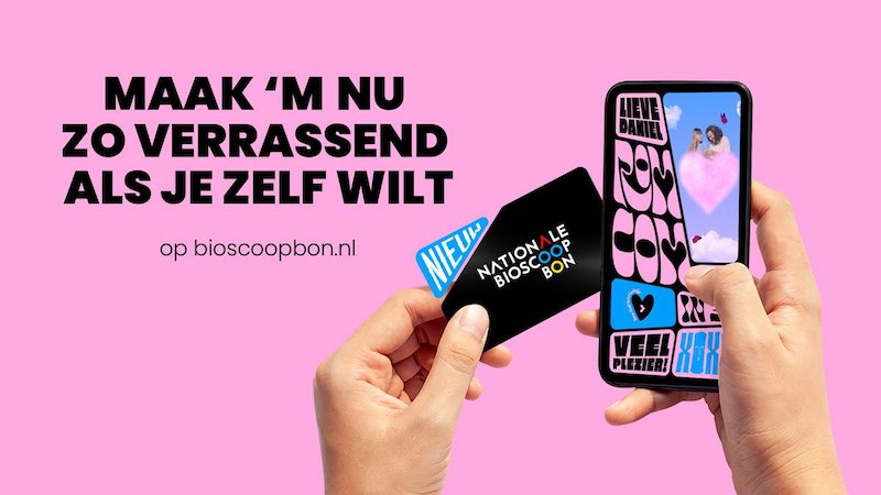 Vernieuwde bioscoopbon vlot uit startblokken