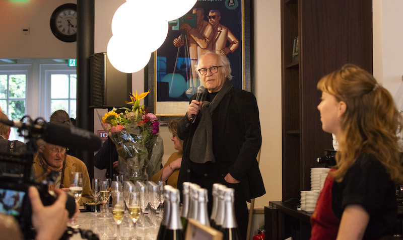 Jos Stelling kondigt nieuwe speelfilm aan tijdens open huis Filmtheater Slachtstraat