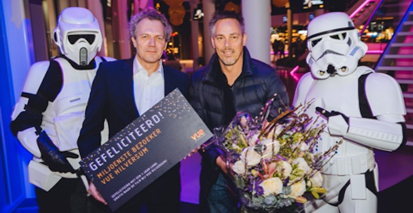 1.000.000e bezoeker voor Vue Hilversum