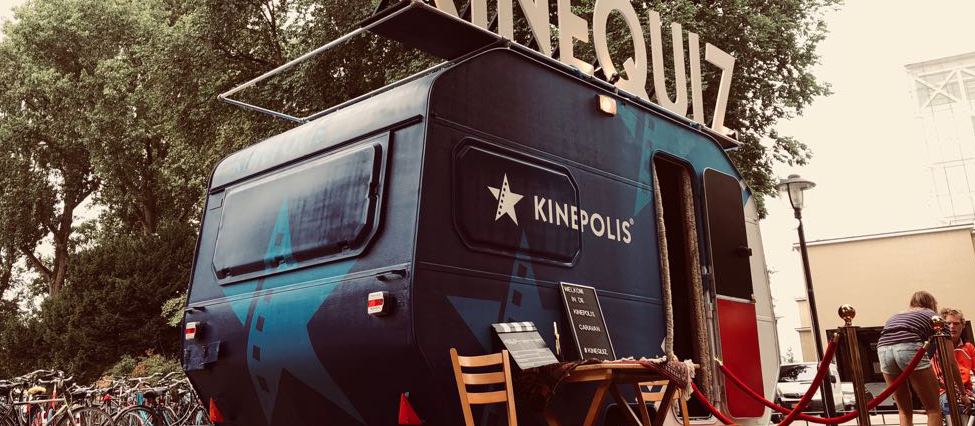 Kinepolis heeft een filmquiz op wielen