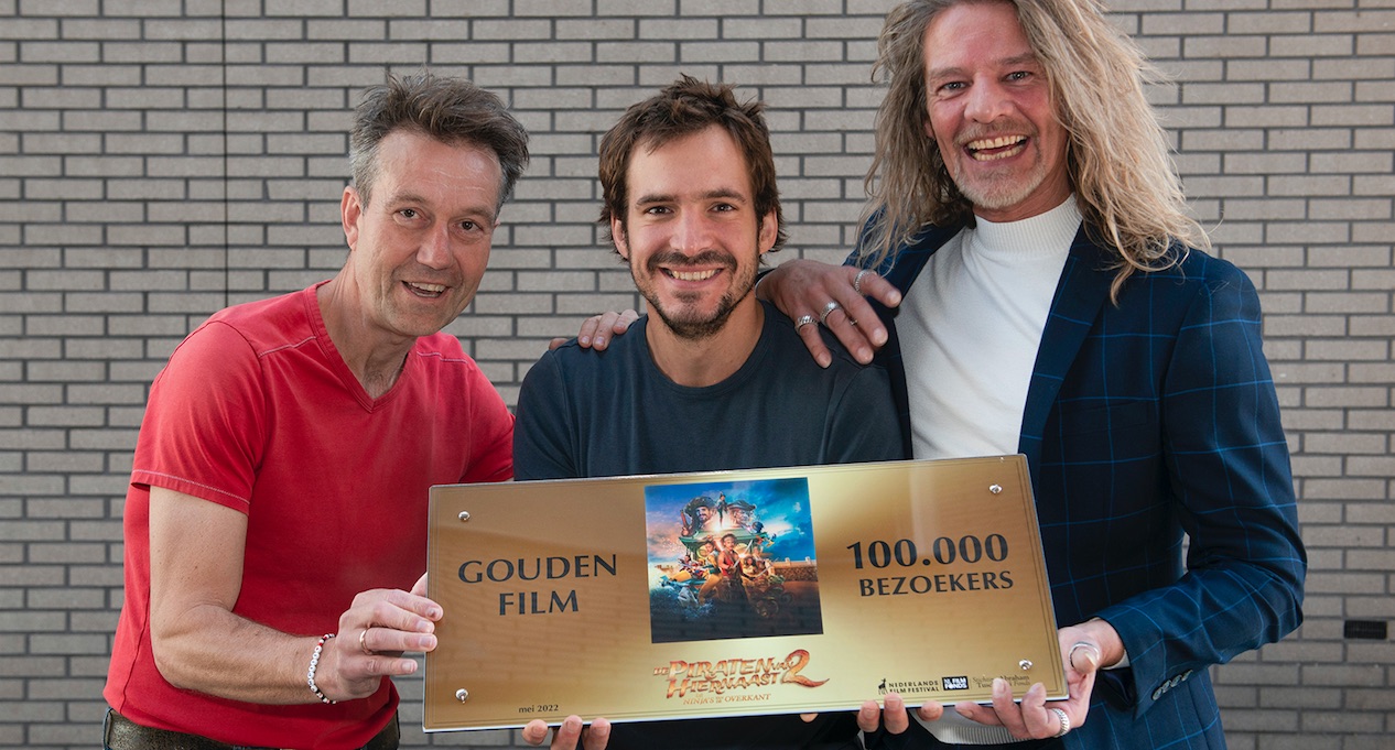 Piraten van hiernaast 2 ontvangt Gouden Film