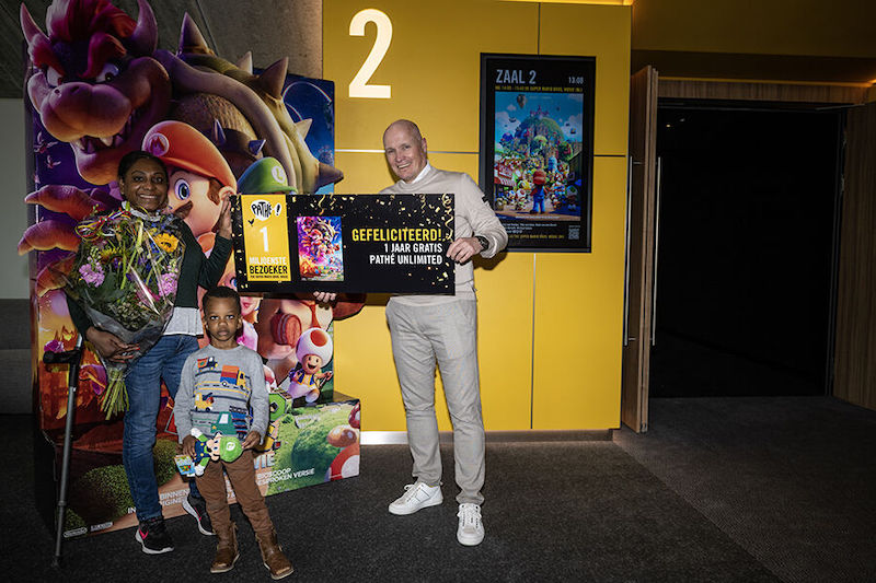 Miljoenste bezoeker voor The Super Mario Bros. Movie