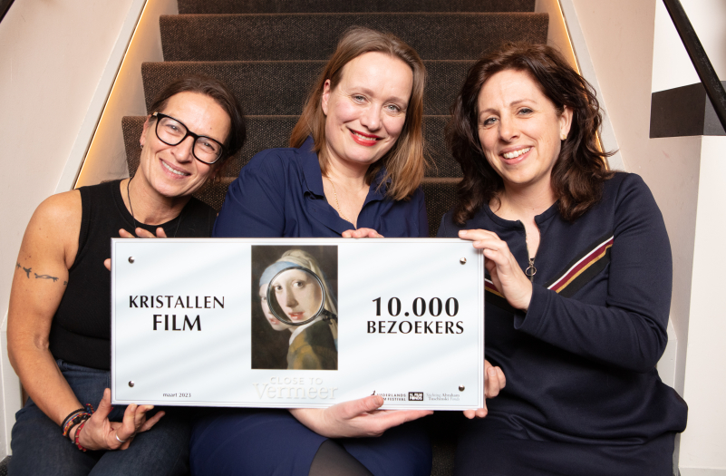 Kristallen Film voor Dicht bij Vermeer