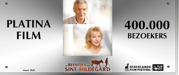 Beentjes zevende Platina Film voor Johan Nijenhuis