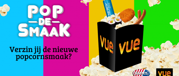 Vue lanceert Pop de Smaak-campagne