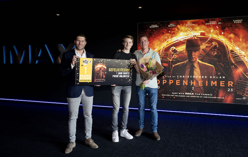 Ook Oppenheimer verwelkomt in Nederland miljoenste bezoeker