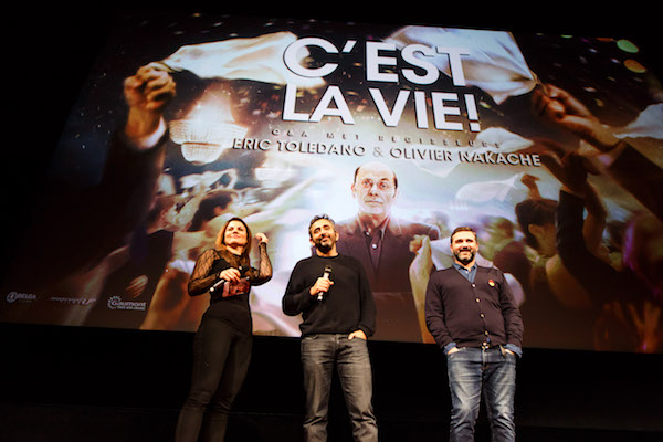Frans regisseursduo woont première C’est la Vie bij