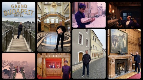 The Grand Budapest Hotel collage copyright Fox Searchlight Pictures